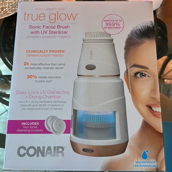 Conair - Sonic Advantage Facial Brush Pod with Induction charging - White - Picture 5 of 10